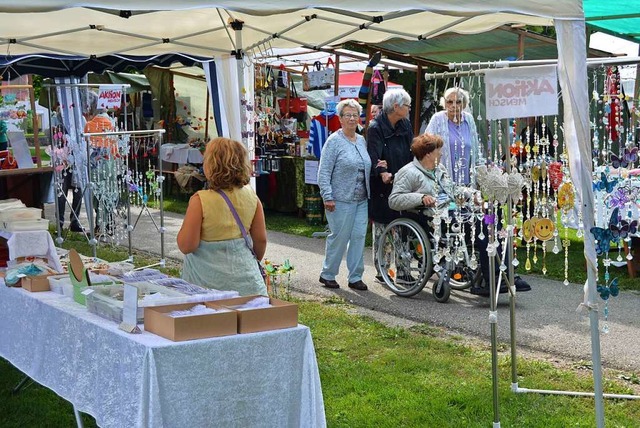 Der Hobby- und Handwerkermarkt war gut besucht  | Foto: Danielle Hirschberger