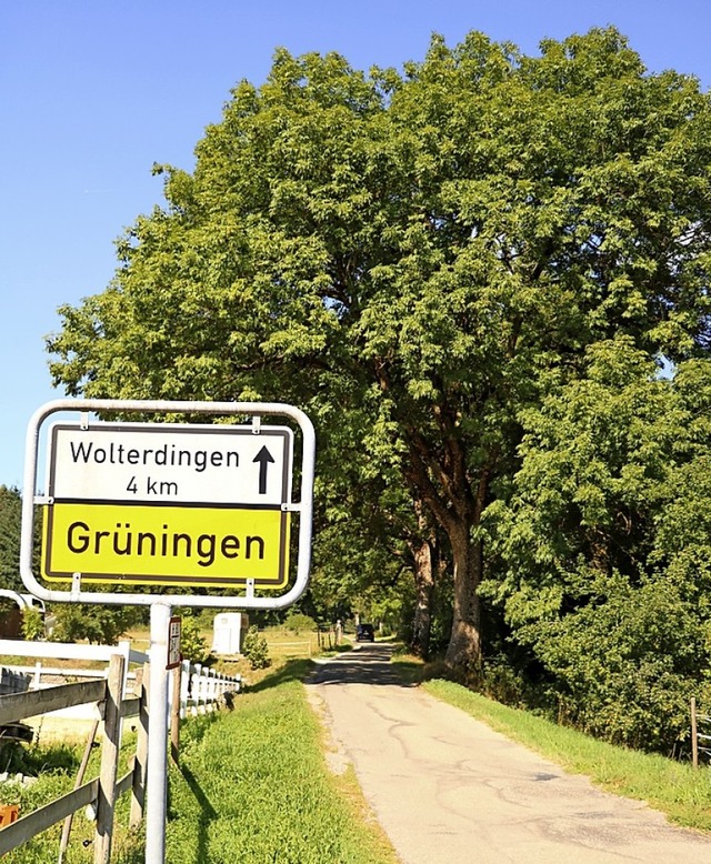 In Grningen ist der Schlattweg sanier...er Bume hebt dort die Fahrbahndecke.   | Foto:  Wursthorn, Jens