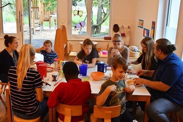 Zu Besuch beim Kinderferienprogramm der Lebenshilfe in Btzingen