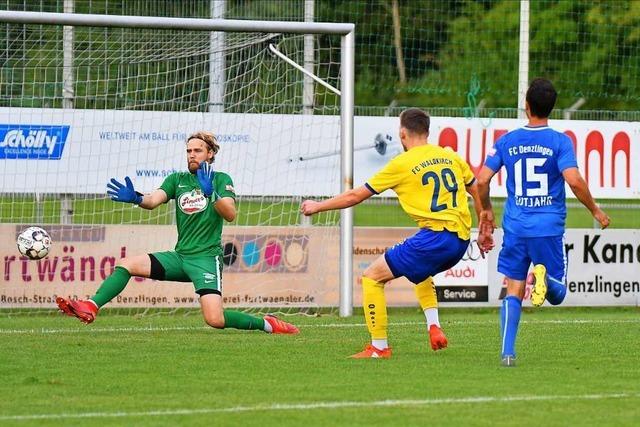 Eine gefhlte Niederlage fr den FC Denzlingen im Derby gegen Waldkirch
