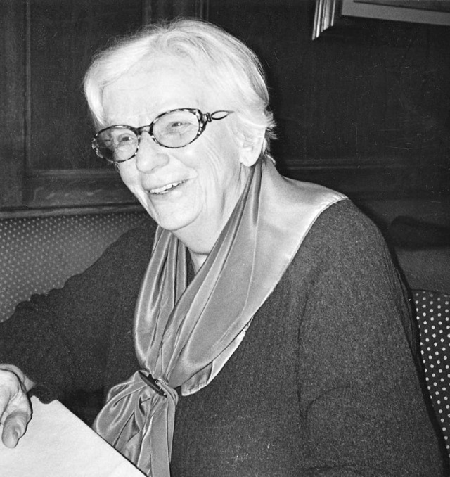 Ilse Stiefvater ist am Sonntag 100 Jahre alt geworden.  | Foto: Privat