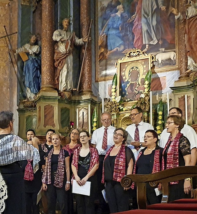 <BZ-FotoAnlauf>Chor Vivace </BZ-FotoAnlauf> singt in Kroatien   | Foto: Wiechert