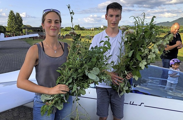 Sie haben nach grndlicher Ausbildung ...hemaliger Europameister im Segelflug.   | Foto: Michael Joachim