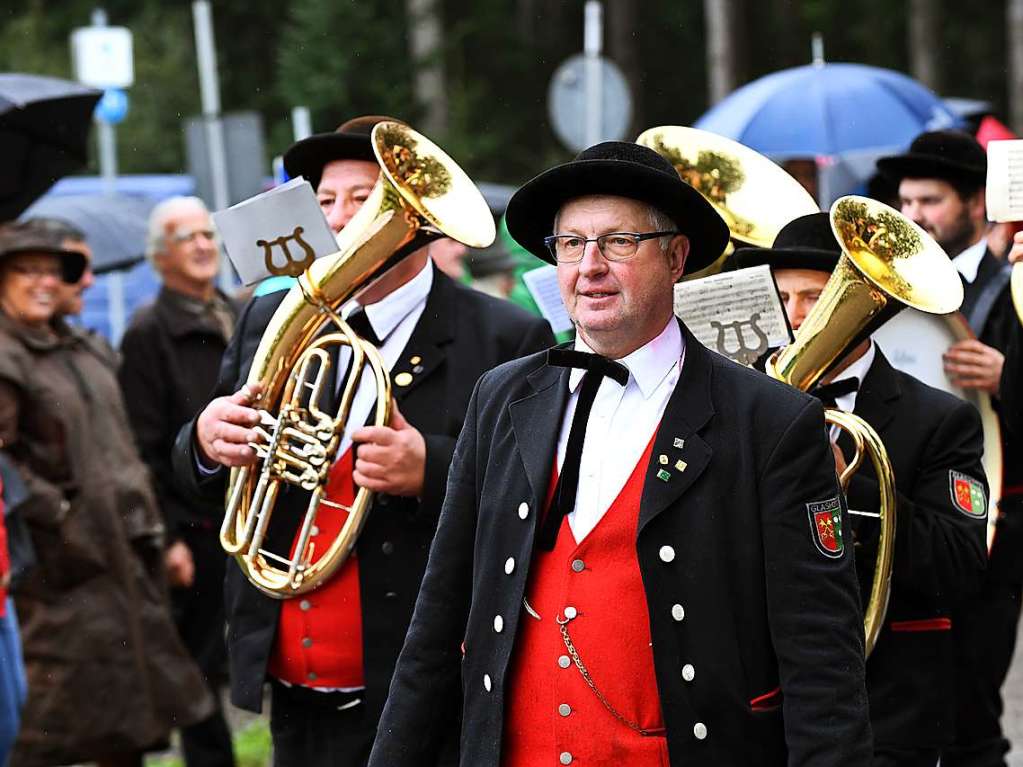 Gute Stimmung – ob in der Halle bei Musik, Party und Tanz oder drauen beim Umzug – herrschte beim Rossfest in St. Mrgen.