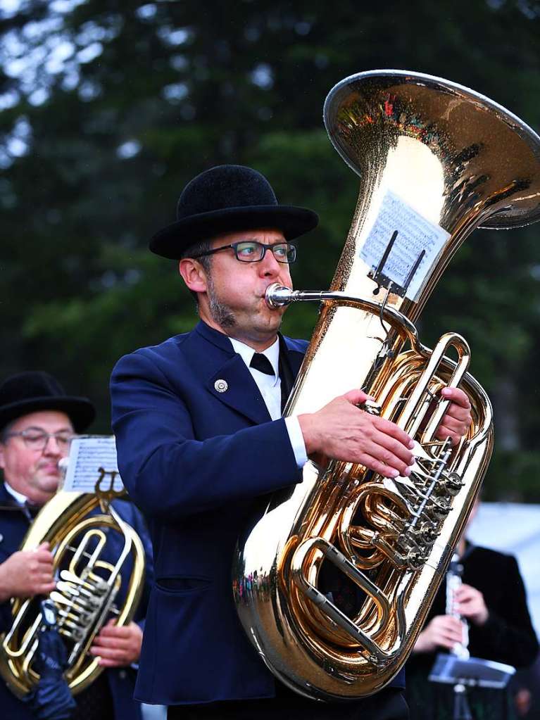 Gute Stimmung – ob in der Halle bei Musik, Party und Tanz oder drauen beim Umzug – herrschte beim Rossfest in St. Mrgen.