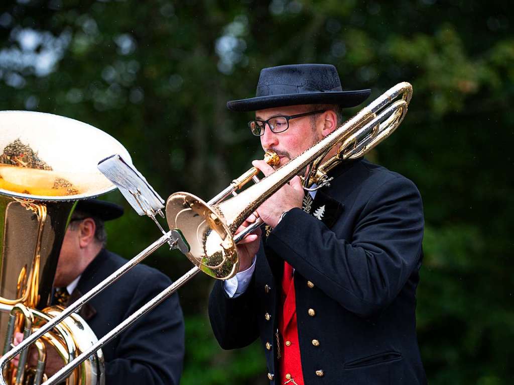 Gute Stimmung – ob in der Halle bei Musik, Party und Tanz oder drauen beim Umzug – herrschte beim Rossfest in St. Mrgen.