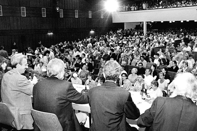 Bei der Kandidatenvorstellung am 18. S...d mit einer groen Resonanz gerechnet.  | Foto: Michael Bamberger