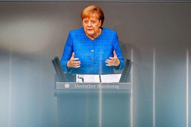 Merkel ruft zum Kampf gegen Hass und Rassismus auf