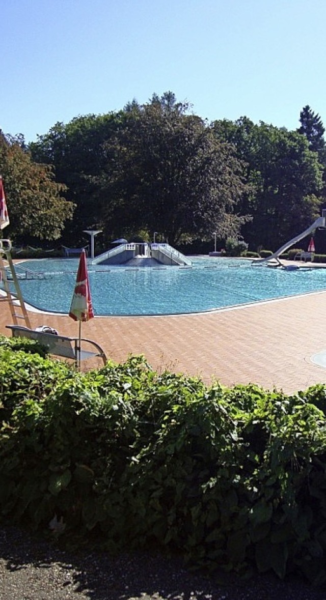 Das Waldbad beendet am Sonntag die Saison.   | Foto: Lena Steinbauer