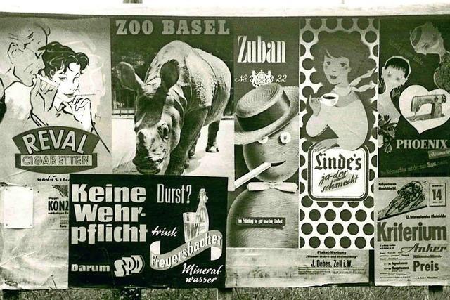 Plakate aus den 1950ern