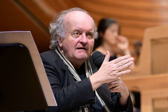 Geistreich, humorvoll und  angriffslustig: Wolfgang Rihm in Luzern  | Foto: Priska Ketterer