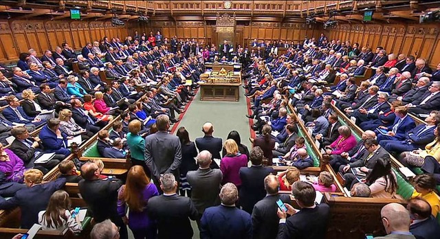 Das britische Parlament ist aktuell in der Zwangspause.   | Foto: - (dpa)