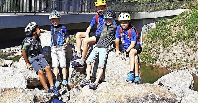 <BZ-FotoAnlauf>Langenauer Triathleten:...n Schopfheim und Langenau mitgemacht.   | Foto: privat