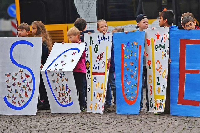 Am Mittwoch hat die Schule begonnen.  | Foto: Matthias Hiekel