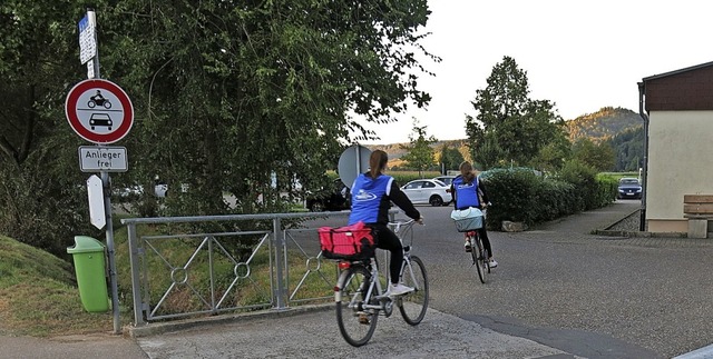 Diese Brcke am Wassergssle bleibt er...ntsteht rund 20 Meter weiter nrdlich.  | Foto: Georg Vo