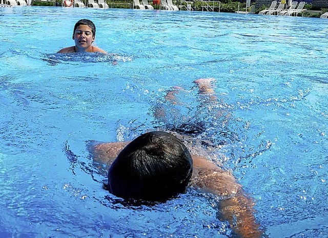 Mehr als 60000 Gste besuchten  das Freibad.   | Foto: Michael Sesiani