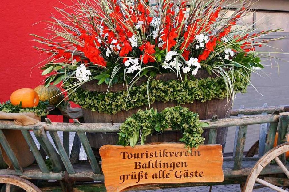 Willkommensgruß für die Festbesucher (Foto: Christiane Franz) Willkommensgruß für die Festbesucher (Foto: Christiane Franz)