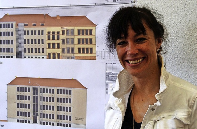 Silke Moser, 37, ist Leiterin der Georg-Monsch-Schule.    | Foto: Carola Bruhier