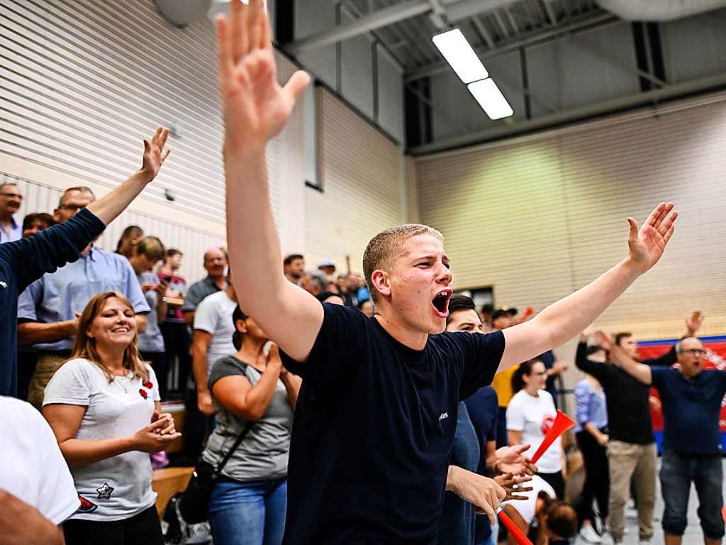 Impressionen rund um das erste Zweitliga-Heimspiel fr die Frauen der HSG Freiburg in der Gerhard-Graf-Sporthalle.