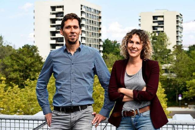 Sascha Oehme und Barbara Schwendemann verknüpfen Stadtverwaltung und Quartiersarbeit in Freiburg