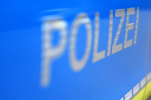 Ein Fall fr die Polizei ist der Vorfa...enweg der Gemeinde Kleines Wiesental.   | Foto: Jonas Hirt