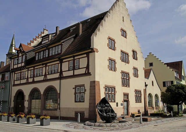 Das Zunfthaus mit Ausstellungsraum, Kl...ein prgendes Gebude in Brunlingen.   | Foto:  