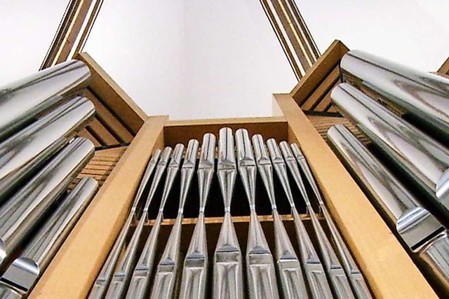 Fnf Orgeln hat Schopfheim schon.  | Foto: Christoph Bogon