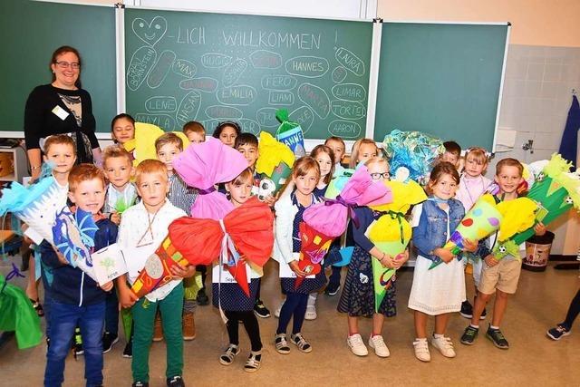 106 Erstklässler starten an der Johann-Peter-Hebel-Grundschule in Gundelfingen