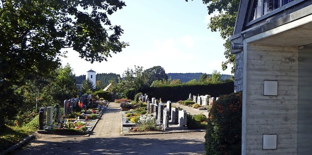 In Herrischried sind Flchen fr die Erweiterung des Friedhofs vorgesehen.  | Foto: Wolfgang Adam