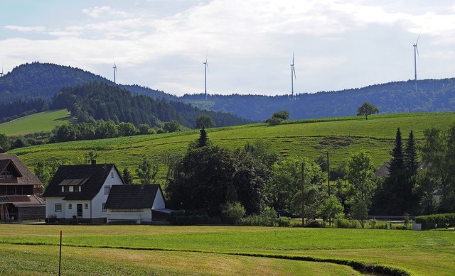Durch Bewohner im Regelsbach entstand die Lrmproblematik des Windparks.     | Foto: Susanne Gilg