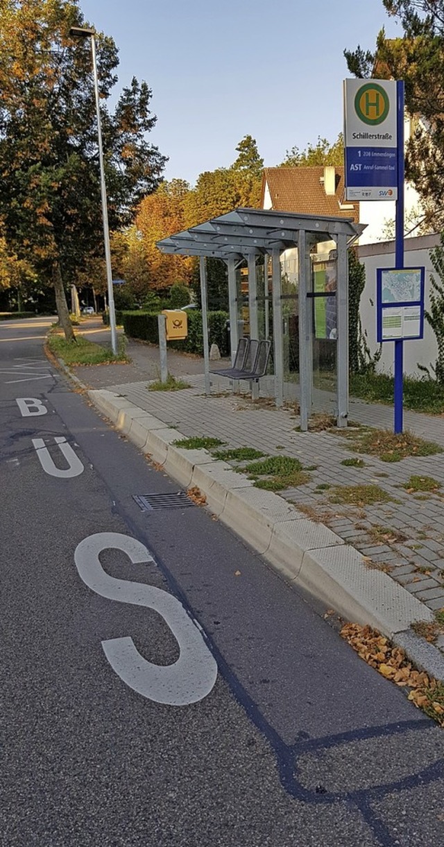 Einige Bushaltestellen wie an der Schi...d schon barrierefrei. Weitere  folgen.  | Foto: Gerhard Walser