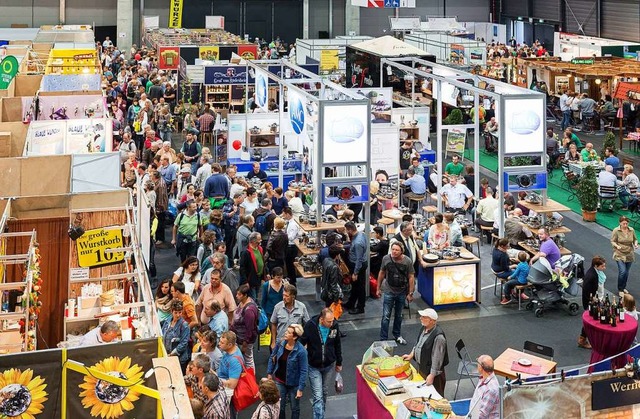 Mehr als 500 Aussteller und ein groes...ng auf die Besucher der Oberrheinmesse  | Foto: Braxmaier/Messe Oberrheinmesse