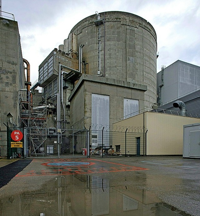 EdF hlt die Sicherheit des Akw Fessenheim  nicht fr  gefhrdet.  | Foto: SEBASTIEN BOZON