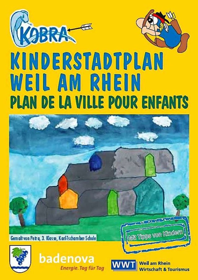 Der neue Kinderstadtplan der Stadt Weil am Rhein  | Foto: WWT