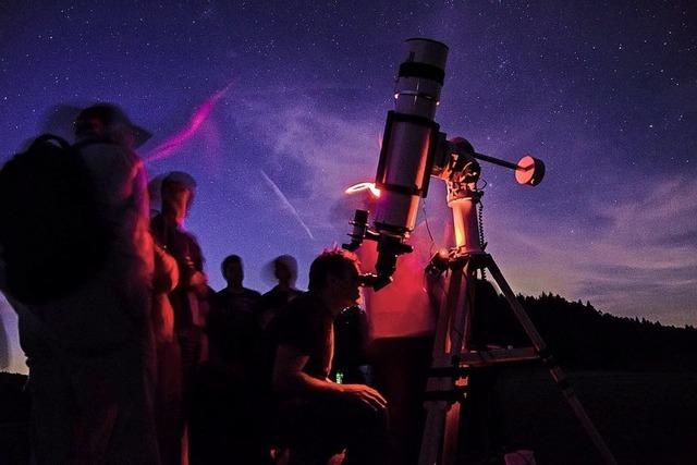 Der Astronomische Verein Ortenau lädt zur Beobachtungsnacht auf den Tochtermannsberg