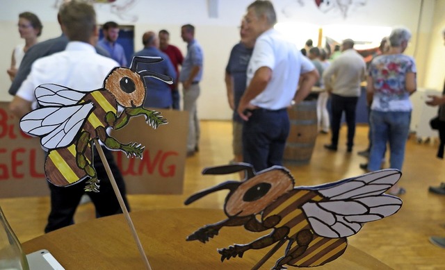 Das Wohl der Bienen liege ihnen zuallererst am Herzen, betonen die Landwirte.  | Foto: Beatrice Ehrlich