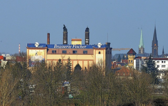 Prgen die Silhouette von Schiltigheim: die ehemaligen Fischer-Brauereigebude   | Foto: teli