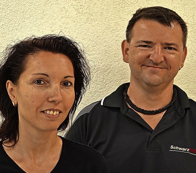 Stefanie und Freddy Schwarz bauen in Rtenbach ihre Firma aus.   | Foto: Liane Schilling
