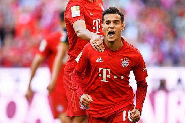 Philippe Coutinho trifft fr den FC Bayern Mnchen.  | Foto: CHRISTOF STACHE (AFP)