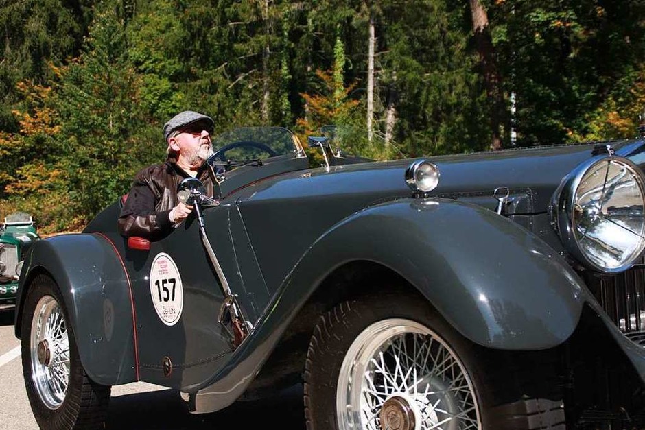 Viel zu sehen gibt es für die Zuschauer beim Oldtimer-Rennen Eggberg Klassik 2019 in Bad Säckingen. (Foto: Gerd Leutenecker) Viel zu sehen gibt es für die Zuschauer beim Oldtimer-Rennen Eggberg Klassik 2019 in Bad Säckingen. (Foto: Gerd Leutenecker)