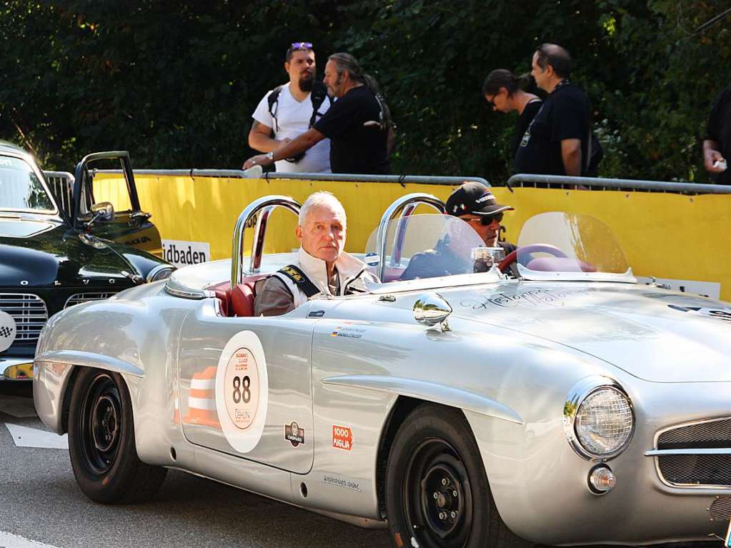 Viel zu sehen gibt es fr die Zuschauer beim Oldtimer-Rennen Eggberg Klassik 2019 in Bad Sckingen.