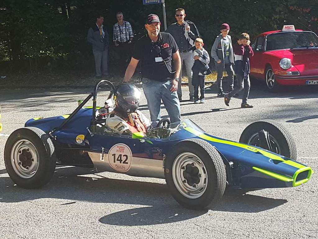 Viel zu sehen gibt es fr die Zuschauer beim Oldtimer-Rennen Eggberg Klassik 2019 in Bad Sckingen.