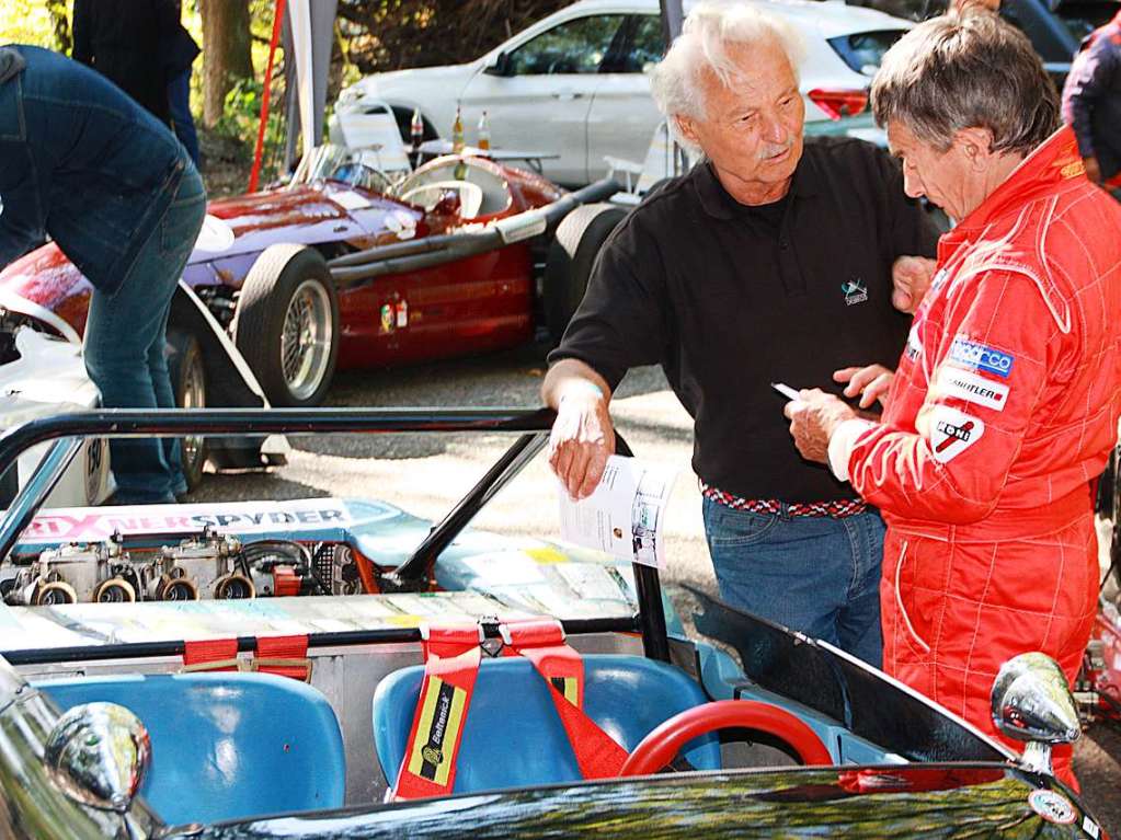 Viel zu sehen gibt es fr die Zuschauer beim Oldtimer-Rennen Eggberg Klassik 2019 in Bad Sckingen.