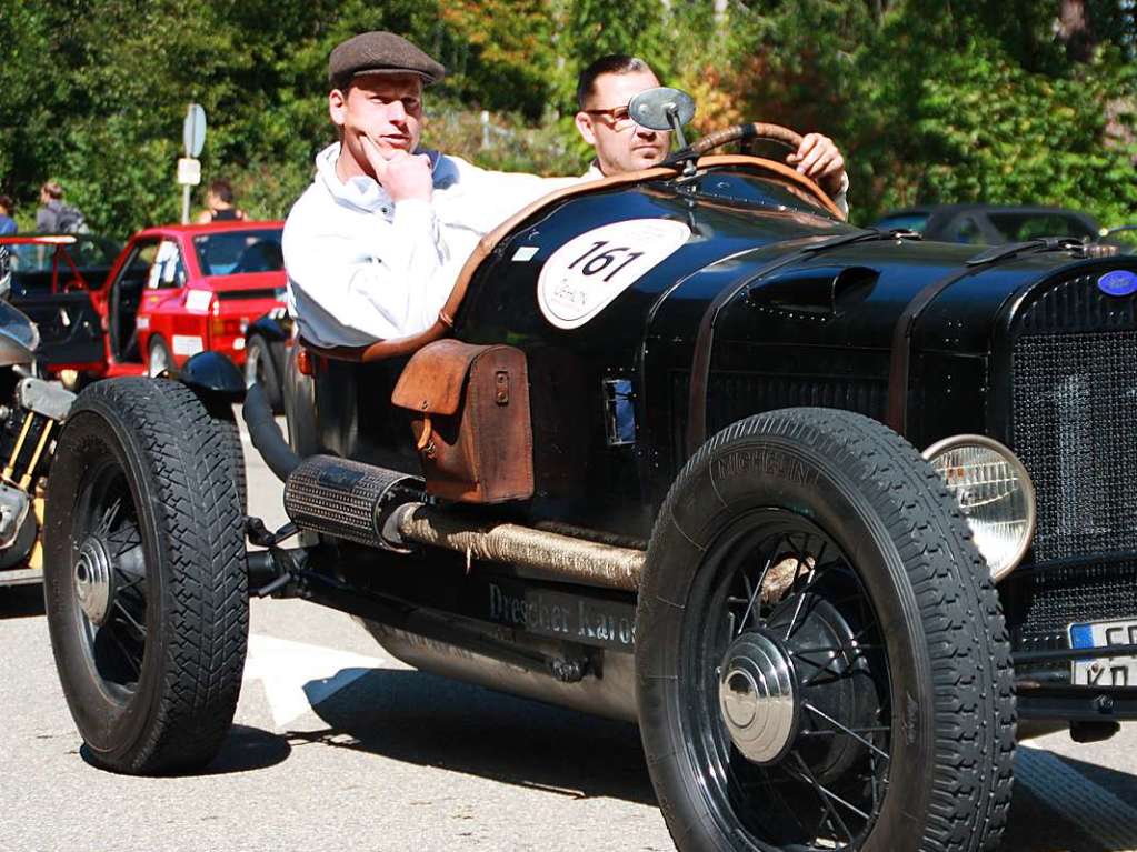 Viel zu sehen gibt es fr die Zuschauer beim Oldtimer-Rennen Eggberg Klassik 2019 in Bad Sckingen.