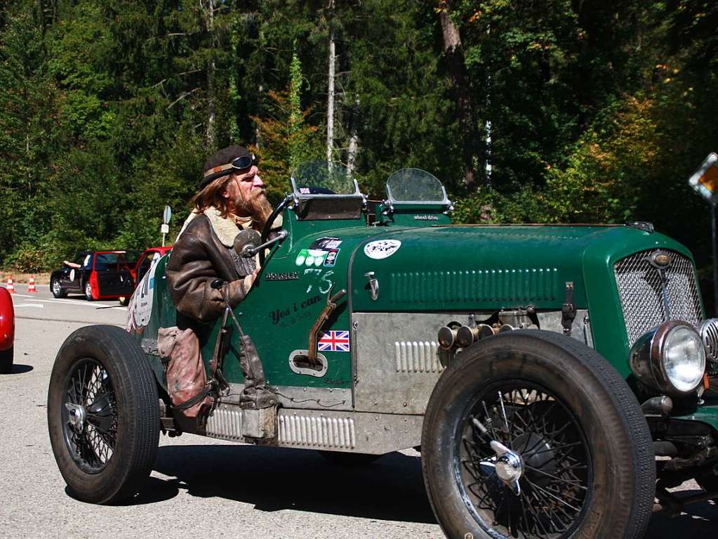 Viel zu sehen gibt es fr die Zuschauer beim Oldtimer-Rennen Eggberg Klassik 2019 in Bad Sckingen.