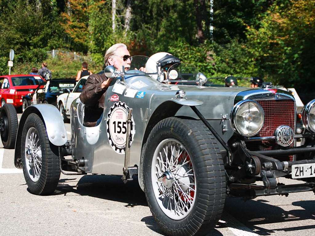 Viel zu sehen gibt es fr die Zuschauer beim Oldtimer-Rennen Eggberg Klassik 2019 in Bad Sckingen.