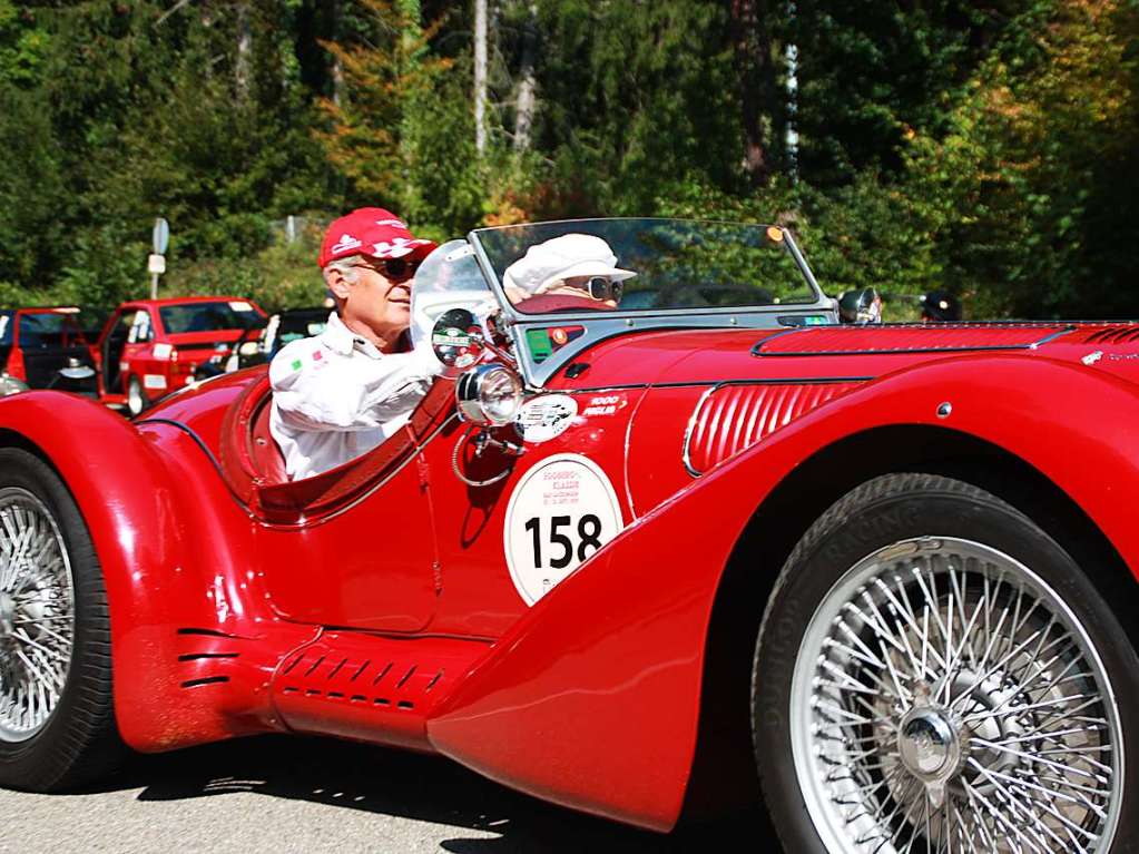 Viel zu sehen gibt es fr die Zuschauer beim Oldtimer-Rennen Eggberg Klassik 2019 in Bad Sckingen.