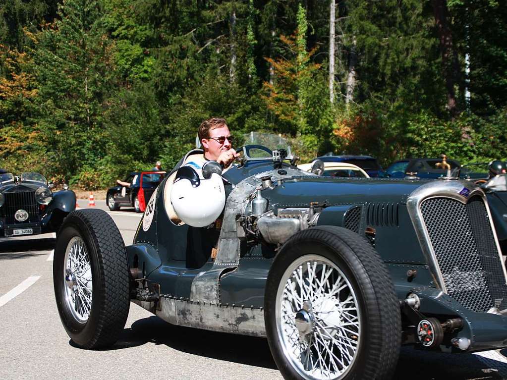 Viel zu sehen gibt es fr die Zuschauer beim Oldtimer-Rennen Eggberg Klassik 2019 in Bad Sckingen.