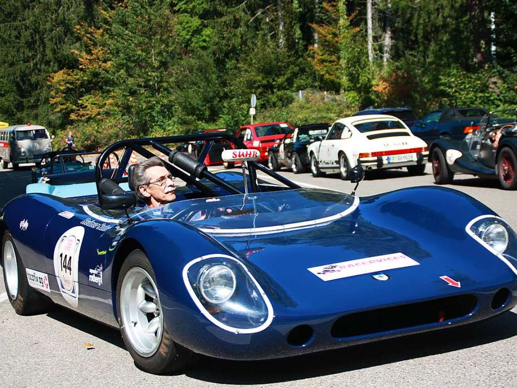 Viel zu sehen gibt es fr die Zuschauer beim Oldtimer-Rennen Eggberg Klassik 2019 in Bad Sckingen.