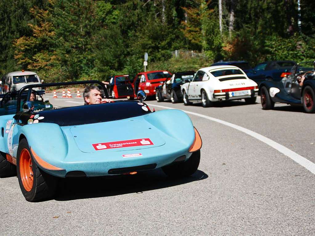 Viel zu sehen gibt es fr die Zuschauer beim Oldtimer-Rennen Eggberg Klassik 2019 in Bad Sckingen.